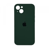 Чохол Silicone Case Full Camera для iPhone 14 cyprus green