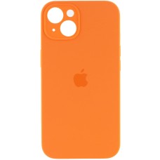 Чохол Silicone Case Full Camera для iPhone 14 Plus kumquat