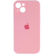 Чохол Silicone Case Full Camera для iPhone 14 Plus light pink
