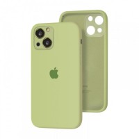 Чохол Silicone Case Full Camera для iPhone 14 mint