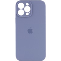 Чохол Silicone Case Full Camera для iPhone 14 Pro Max lavander grey