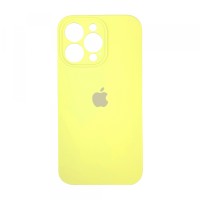 Чохол Silicone Case Full Camera для iPhone 14 Pro mellow yellow