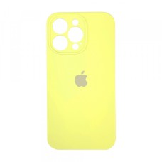 Чохол Silicone Case Full Camera для iPhone 14 Pro mellow yellow