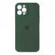 Чохол Silicone Case Full Camera для iPhone 14 Pro pine green