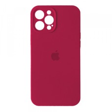 Чохол Silicone Case Full Camera для iPhone 14 Pro Max rose red