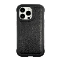 Чохол PC+TPU+Metal K-DOO MARS Series Leather для iPhone 13 Pro Black