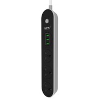 Мережевий фільтр (подовжувач) LDNIO SC3301 3 Розетки + 3 USB 1.6 м