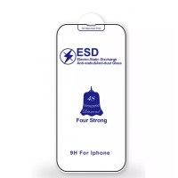 захисне скло ESD iPhone 12 /12 Pro (6.1 ) black тех упаковка