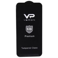 захисне скло Veron 3D Curved Premium iPhone 12 /12 Pro (6.1 ) black тех упаковка