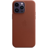 Чохол Leather Case Full MagSafe шкіряний iPhone 14 Plus Umber 