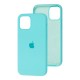 Чохол Silicone для iPhone 14 Pro azure