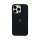 Чохол Silicone для iPhone 14 Pro black 