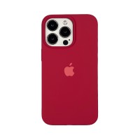 Чохол Silicone для iPhone 14 Pro rose red