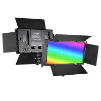 Лампа відеосвітло LED CH U600E RGB Remote 21х12 cm 480 Lights 3200K-6500K