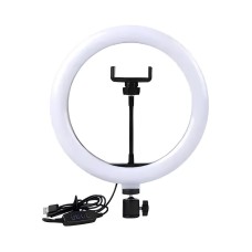 Лампа Кільцева Fill Light LED CH QX300 30cm 12W 3000-6000К на дроті USB
