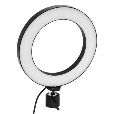 Лампа кільцева Fill Light LED CH QX-160 16см 6" 8.8W 3500-6500K на USB дроті