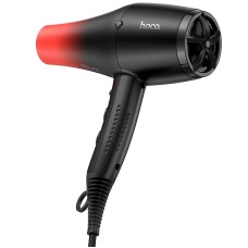 Фен Hoco HP15 Hot and cold air hair dryer 2400W Black-red