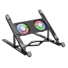 Підставка для ноутбука та MacBook Hoco DH17 Brilliant heat dissipation folding notebook stand Balck