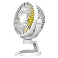 Портативний міні вентилятор XO MF78 desktop/bracket adjustable angl Fan White
