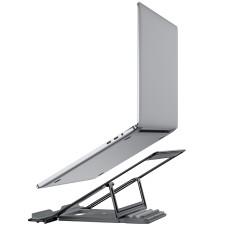 Підставка для ноутбука та MacBook Hoco PH37 Excellent aluminum alloy folding laptop stand Grey