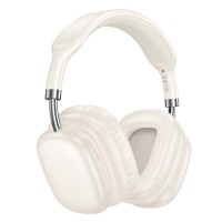 Бездротові Bluetooth навушники Hoco W52 Wonderful Headphones BT 5.4 Milky white