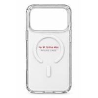 Чохол для iPhone 18 Pro Max Mossily Pure з MagSafe Transparent