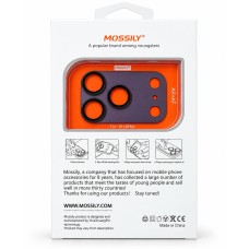 Скло захисне на камеру iPhone 18 Pro Mossily AR Full Burgundy