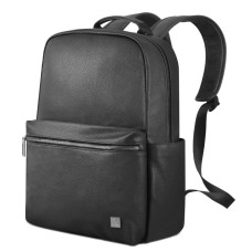 Рюкзак для ноутбука Wiwu High Quality Osun PU Leather Notebook Backpack Black