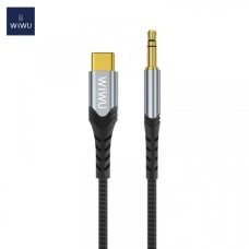 AUX кабель WiWU Platinum Type-C to 3,5 YP03 1,5m Black