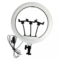 Лампа Кільцева LED Fill Light CH QX-360 36см на USB кабель 5W 3500-6500К