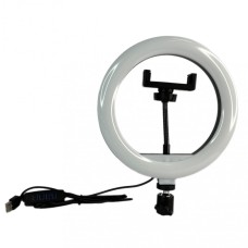 Лампа Кільцева LED Fill Light CH QX-200 20см на USB кабель 5W 3500-6500К