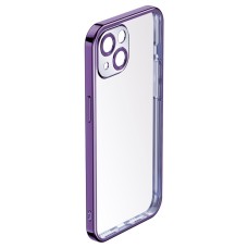Чохол iPhone 14 Rock Electroplating Mate Full Camera Series Purple
