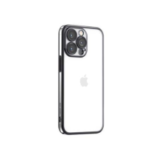 Чохол iPhone 14 Plus Rock Electroplating Mate Full Camera Series Black