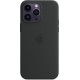 Чохол Silicone для iPhone 14 Pro Max Premium Case MagSafe Midnight 
