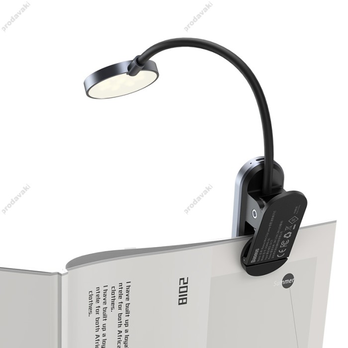 Настільна лампа BASEUS Comfort Reading Mini Clip Lamp (DGRAD-0G)