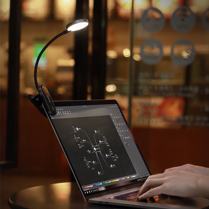 Настільна лампа BASEUS Comfort Reading Mini Clip Lamp (DGRAD-0G)