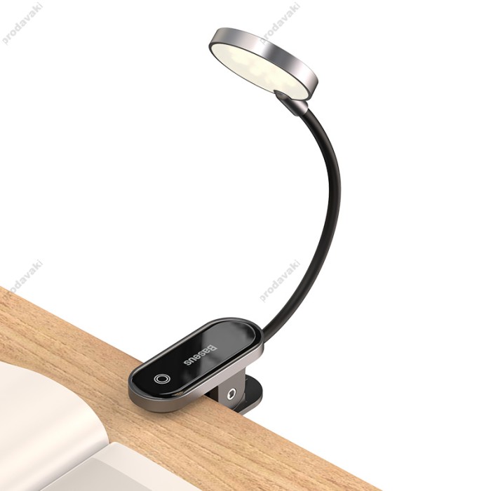 Настільна лампа BASEUS Comfort Reading Mini Clip Lamp (DGRAD-0G)