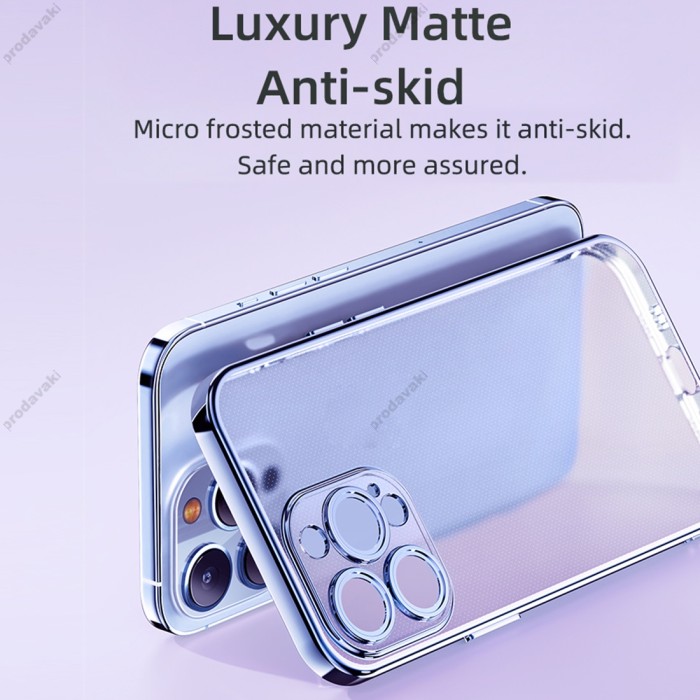 Чохол iPhone 14 Plus Rock Electroplated Mate Full Camera Series black