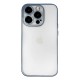 Чохол iPhone 14 Pro Rock Electroplated Mate Full Camera Series blue