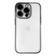 Чохол iPhone 14 Plus Rock Electroplated Mate Full Camera Series black